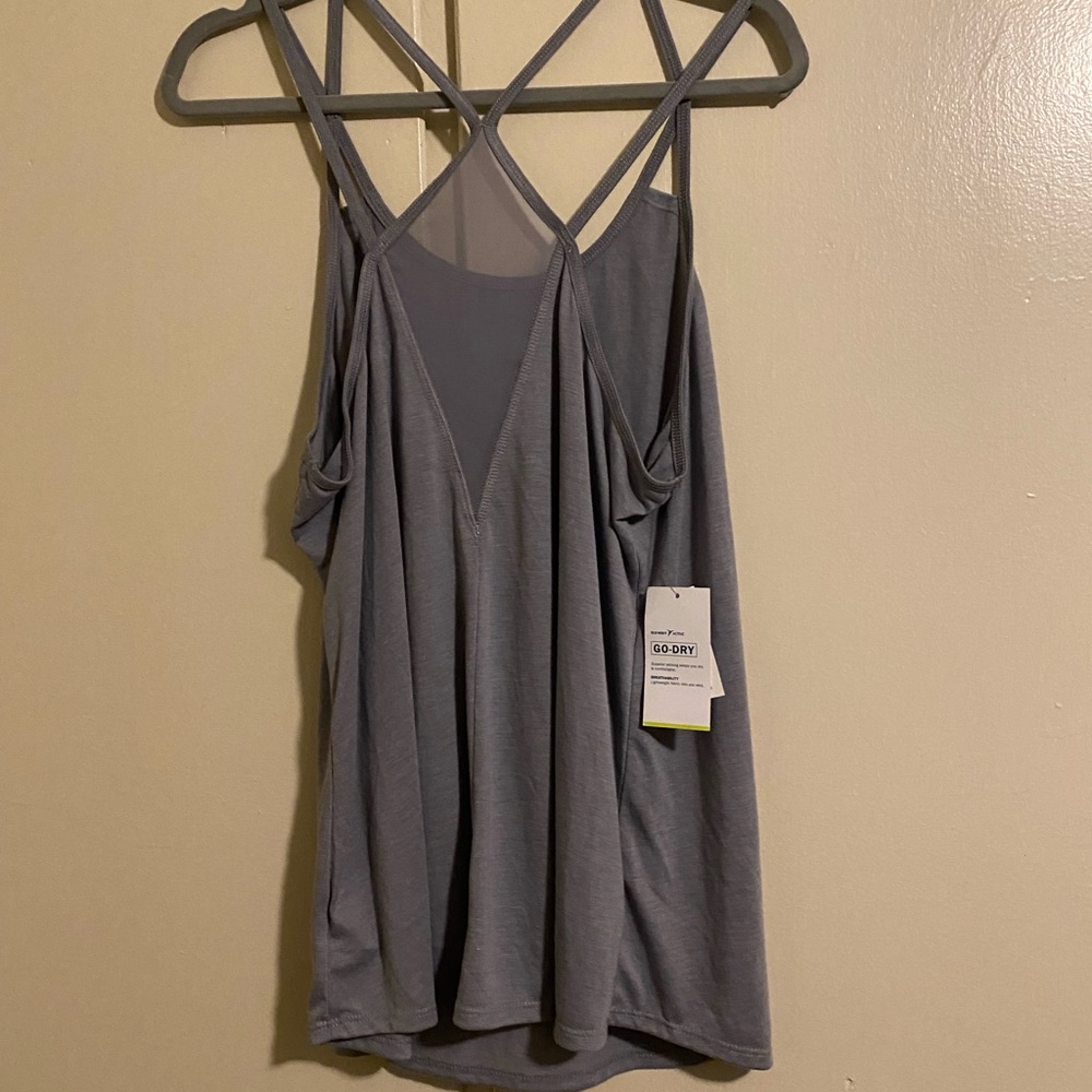 New Old Navy active top XL gray.